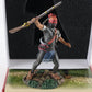 Native Warrior Yelling War Cry Clash Of Empires Britains 1:30 16088 Metal Figure