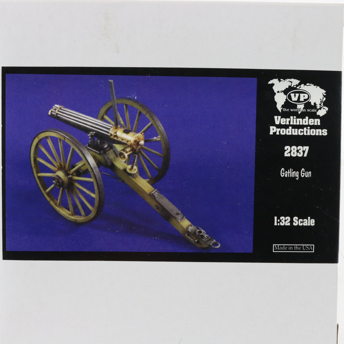 Gatling Gun Verlinden 1:32 54mm 2837 Sealed Military Model