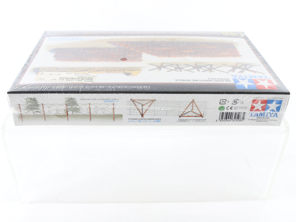 Brick Wall Sand Bag & Barricade Set Tamiya 1:48 32508 700 Sealed Accessories