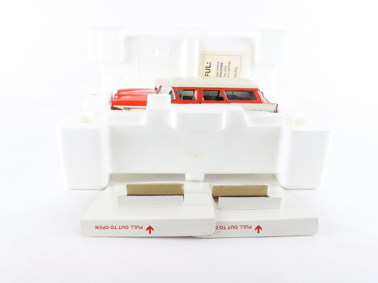 1958 Edsel Bermuda Six-Passenger Station Wagon Orange Danbury Mint 1:24 Diecast