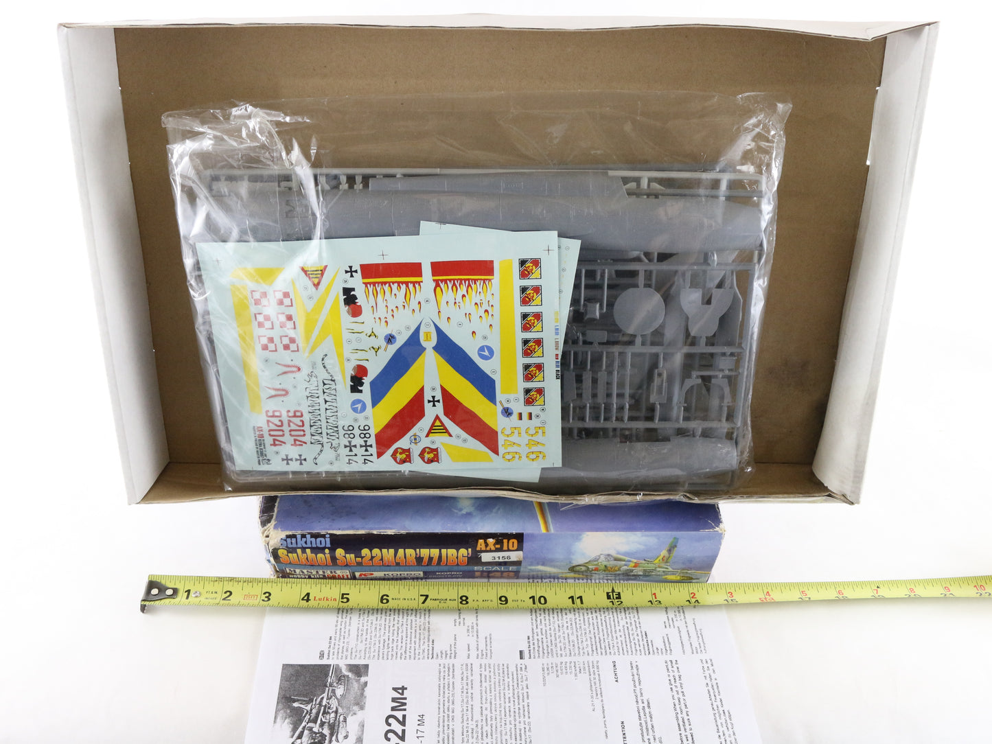 Sukhoi SU-22M4R 77JBG Attack Plane Master Craft 1:48 Model Kit AX-10 3156