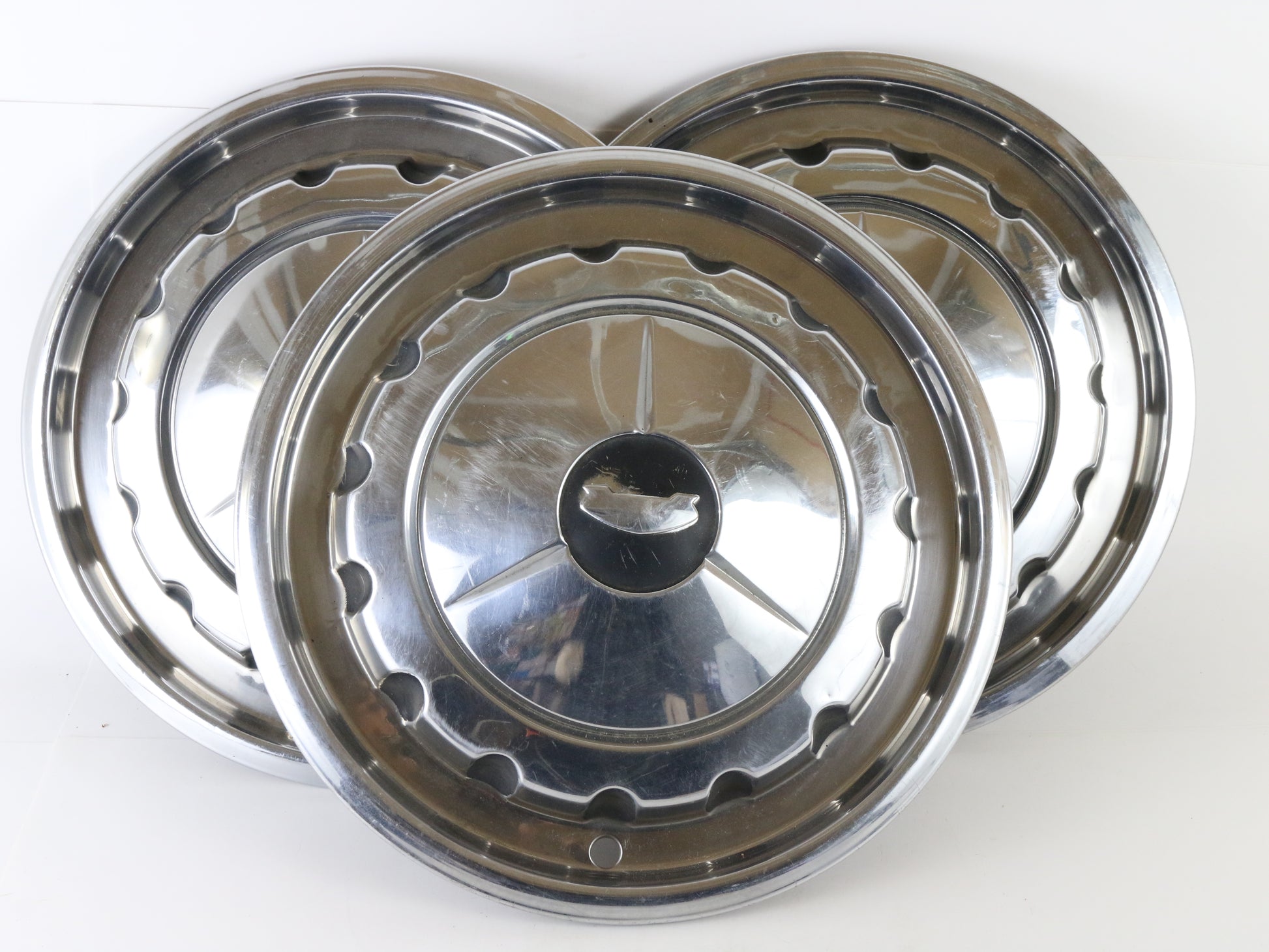 1962-81 Mercedes Benz Metal Wheel Hubcap 15.25"