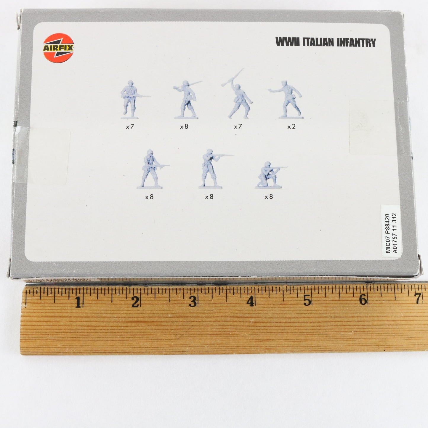 Italian Infantry WWII Airfix 1:72 A01757 Plastic Model Soldier Figures