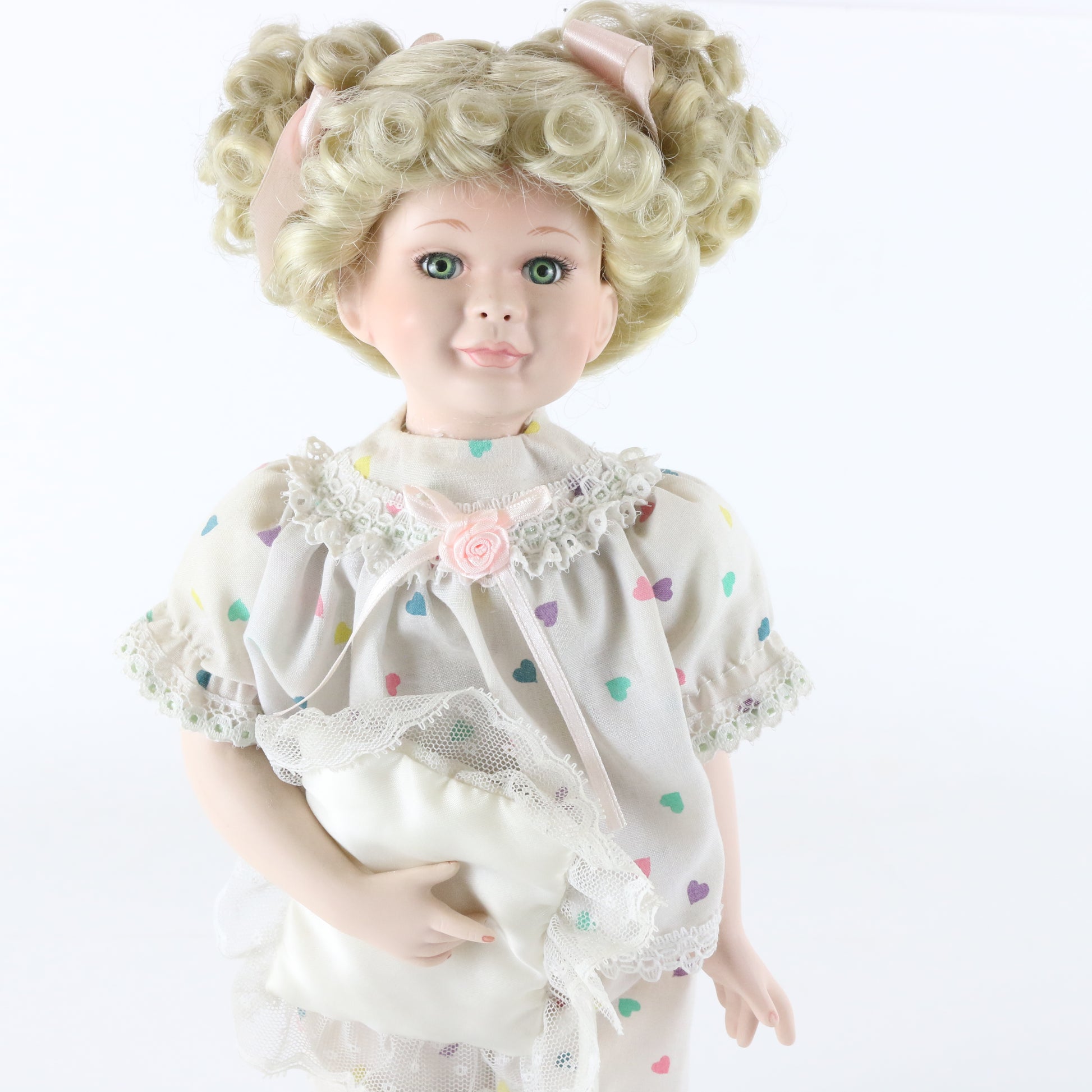 Elizabeths Pajama Party Paradise Galleries 14" Porcelain Doll 655d