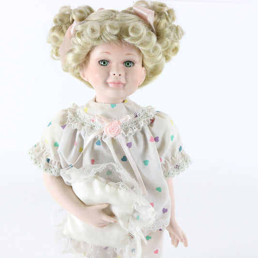 Elizabeths Pajama Party Paradise Galleries 14" Porcelain Doll 655d