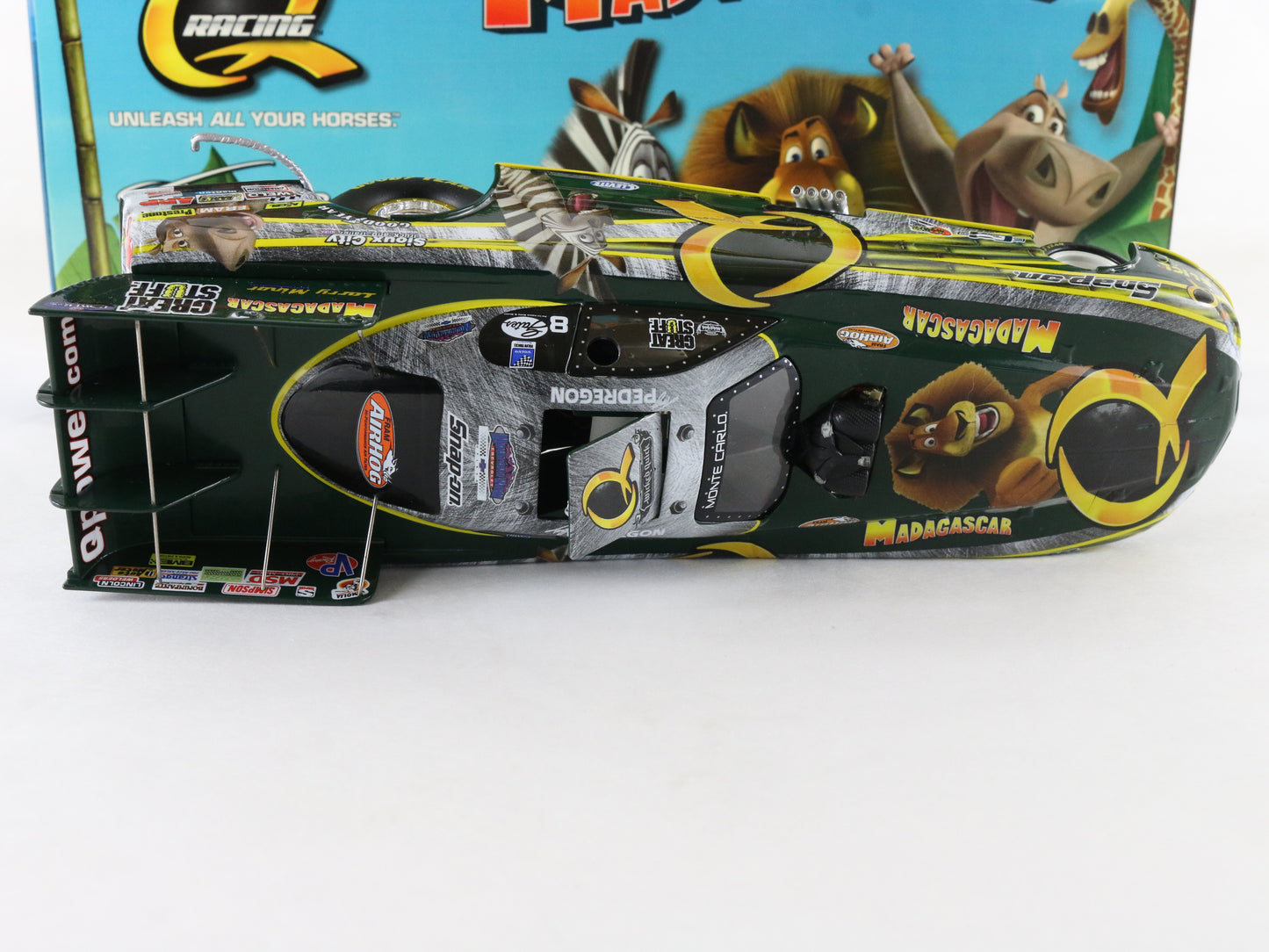 2005 Monte Carlo Madagascar Pedregon Quaker Action 1:24 Diecast 1 Of 1212