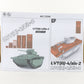 LVT(A)-4 ZIS-2 Light Armored Military Vehicle SS Model 1:72 72549 3D Printed Kit