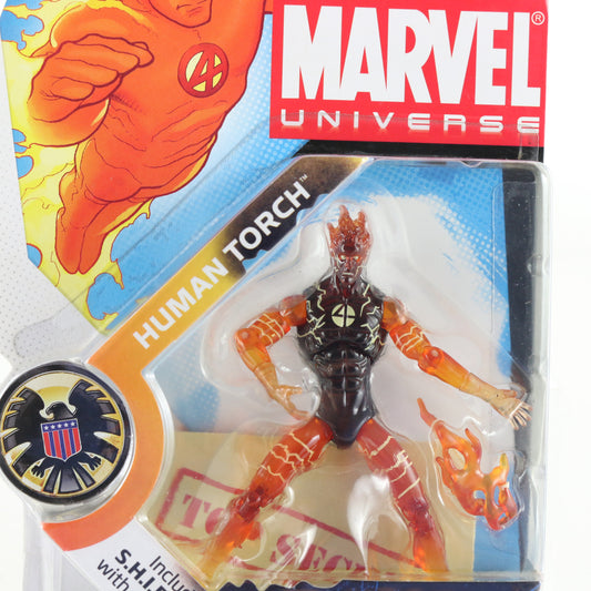 Marvel Universe 007 Human Torch Hasbro 3.75" Action Figure 