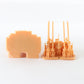 M50 Ontos USMC 105mm Recoilless Rifles 1:72 3D Printed Model Orange