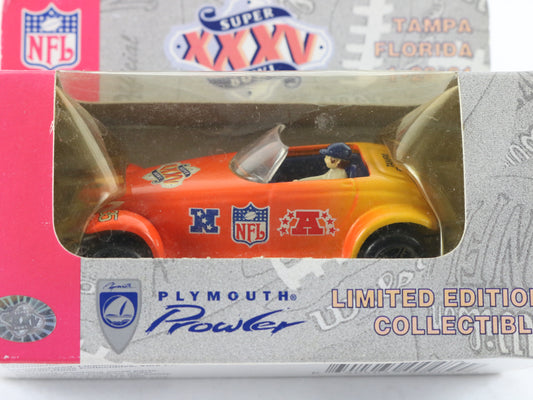 Plymouth Prowler Super Bowl XXXV 35 Tampa Florida White Rose 1:56 Scale