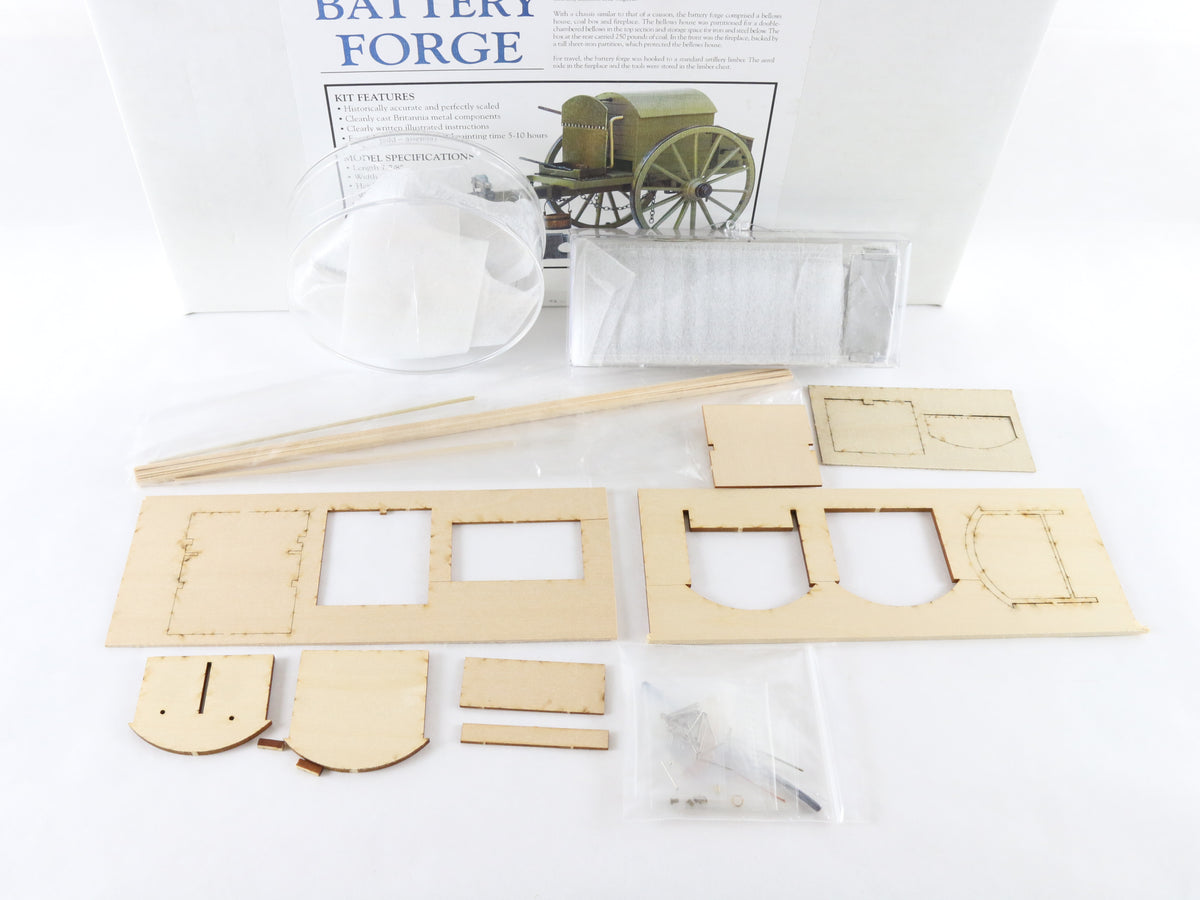 Battery Forge American Civil War Cannon Model Shipways 1:16 MS4012 Kit