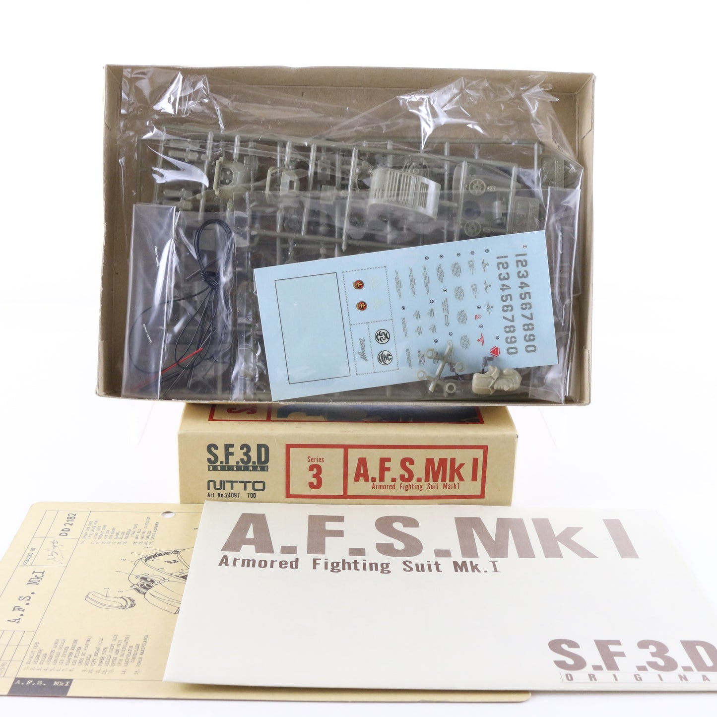 Nitto Armored Fighting Suit AFS Mark I SF3D Ma.K Original Series 3 1/20 Kit
