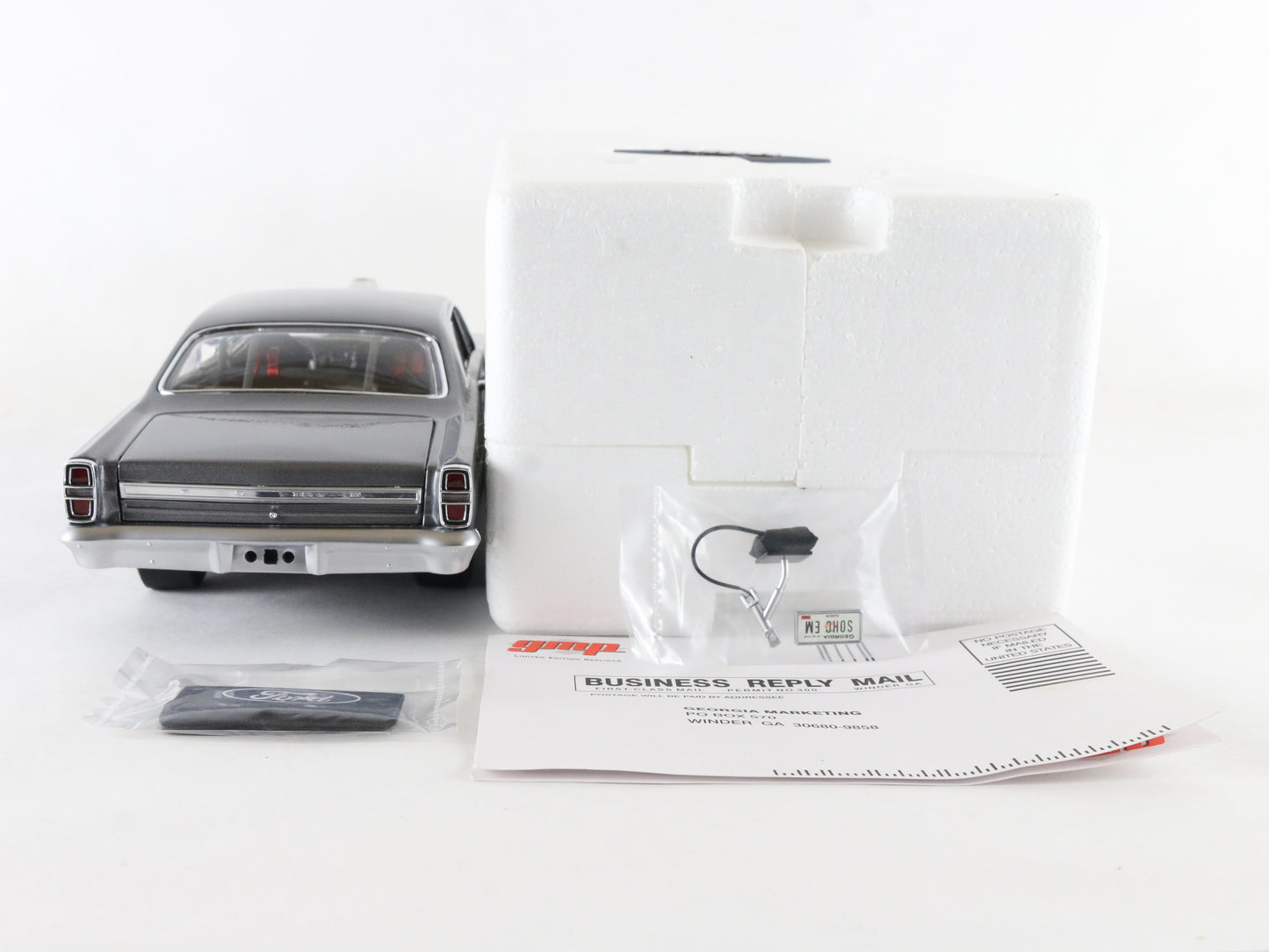 1967 Ford Fairlane Street Machine Street Fighter GMP 1:18 Gray Model G1801114