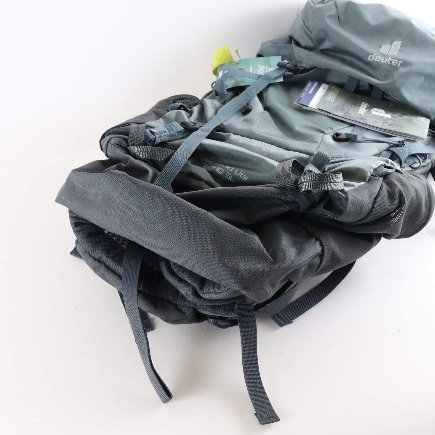 Deuter Air Contact Lite 60+10 SL Womens Shale Graphite Trekking Hiking Backpack