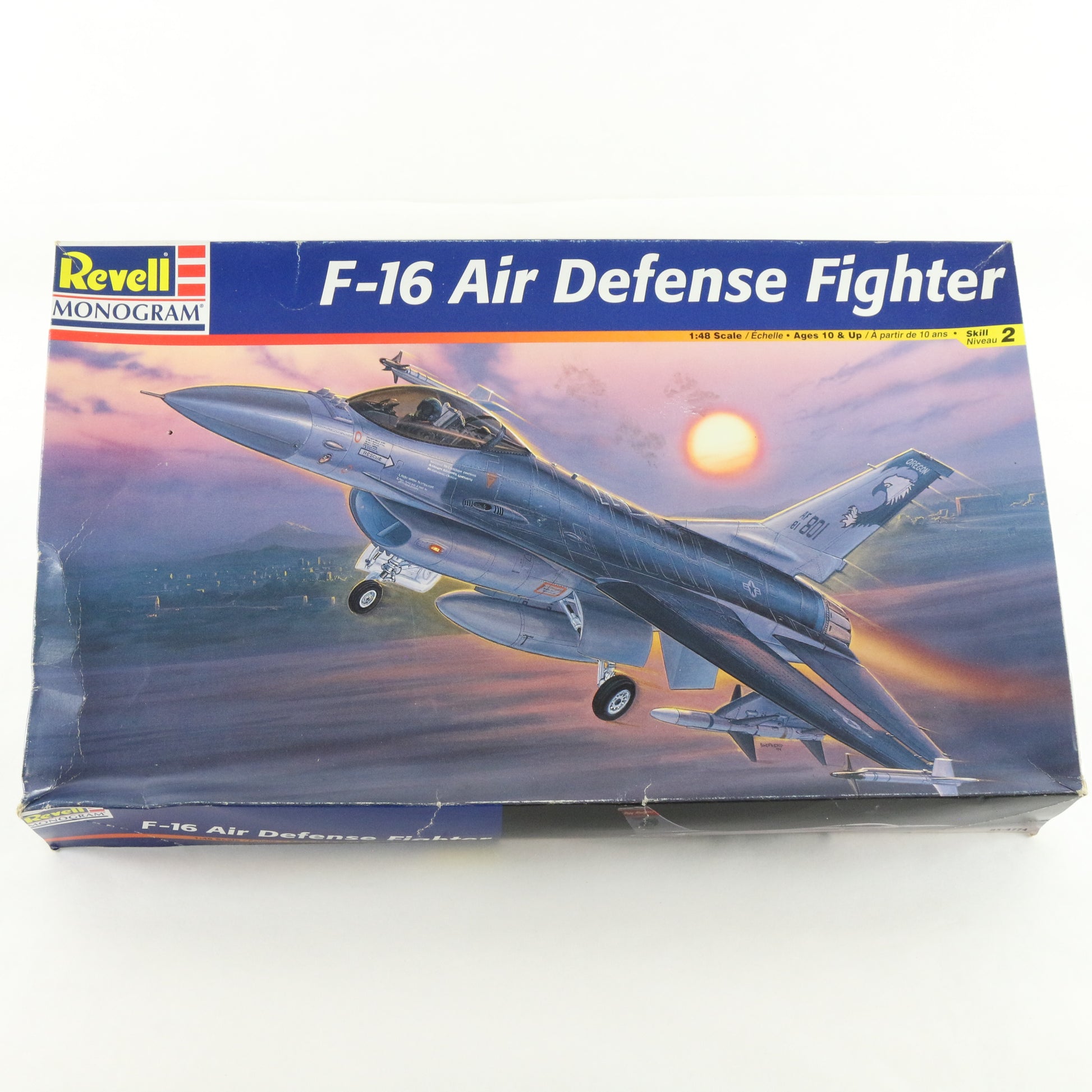 F-16 Air Defense Fighter Plane Revell Monogram 1:48 Model Kit 85-4774