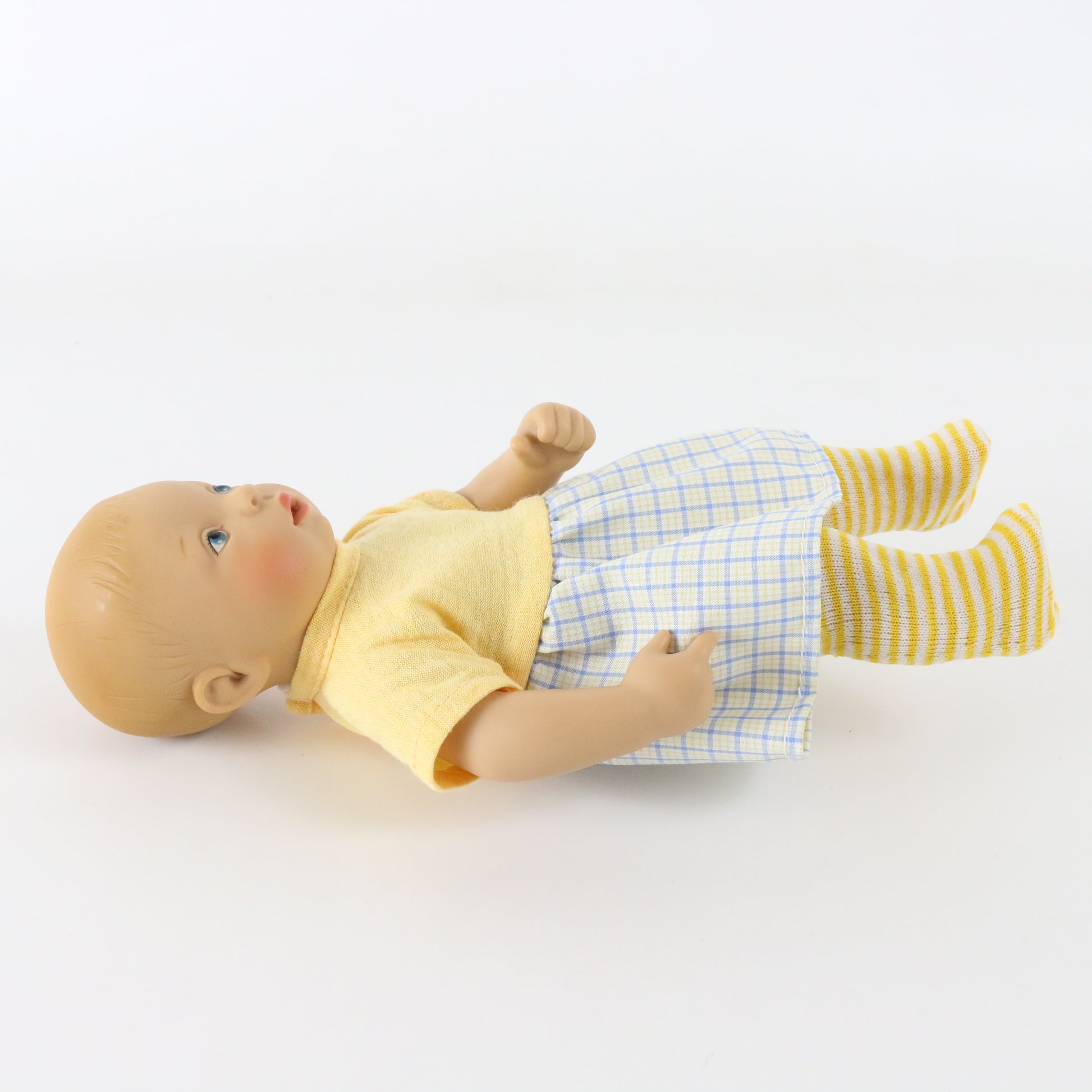 Bye Bye Dolly Sylvia Natterer White Balloon 9" Baby Doll W/ Clothes