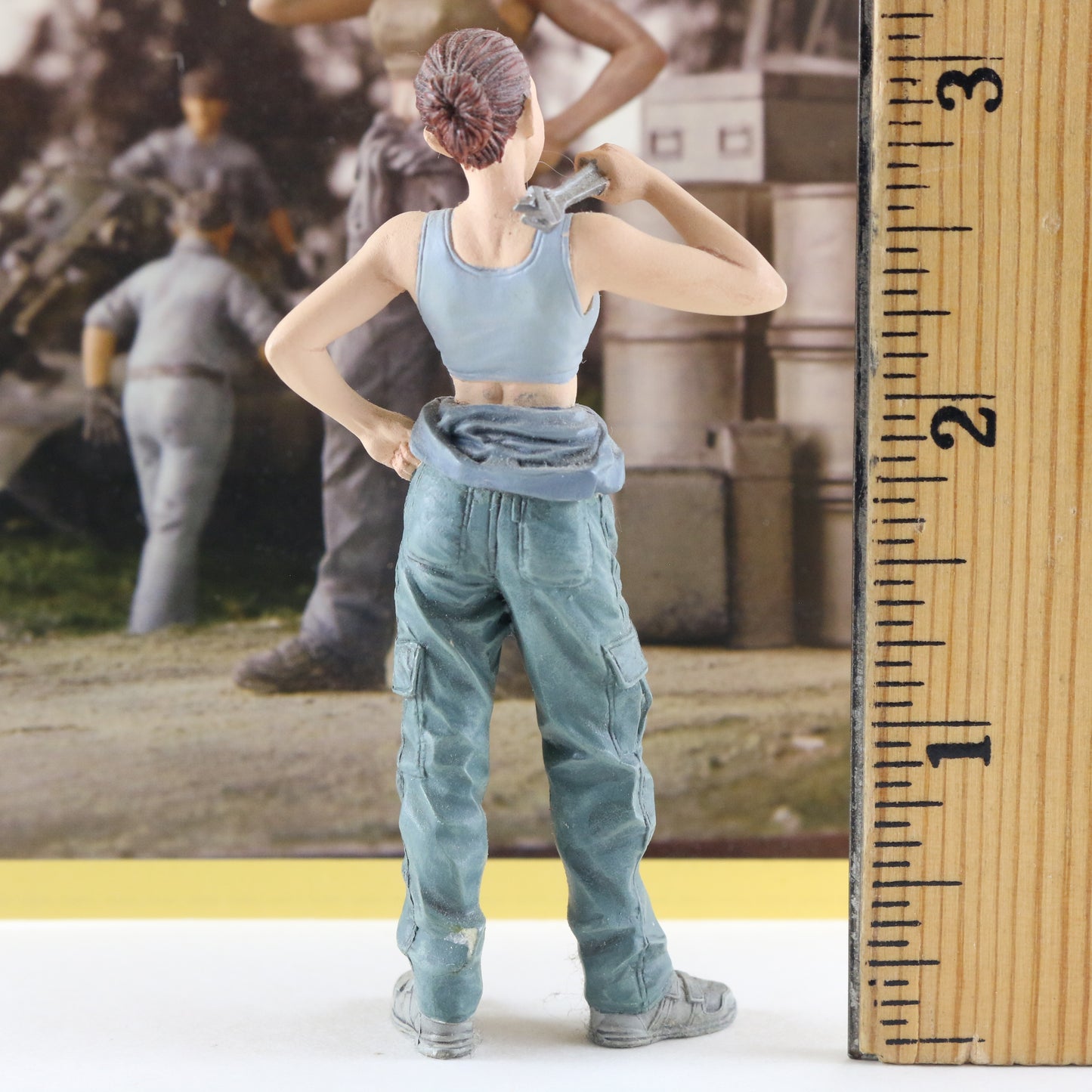 Ma.k Zbv3000 Engineering (a) Female Mechanic Series 3 1:20 Custom Painted Figure