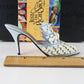 Just The Right Shoe Frosted Fantasy Blue Raine Willitts Resin Shoe 25032