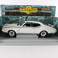 1969 Hurst Olds H/O 455 White Gold American Muscle ERTL 1:18 7260 Model Car