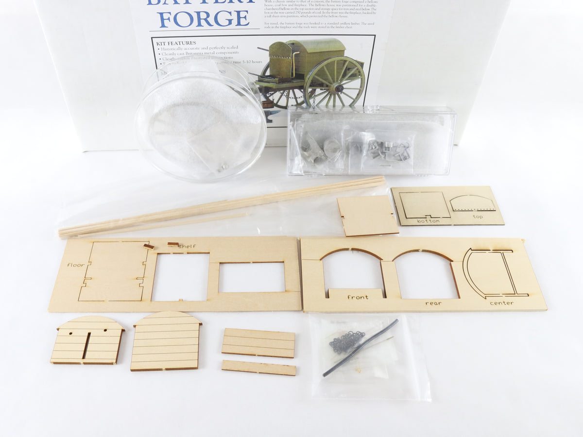 Battery Forge American Civil War Cannon Model Shipways 1:16 MS4012 Kit