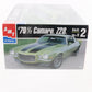 1970 1/2 Chevy Camaro Z28 AMT ERTL 1:25 Model Car Kit 30086