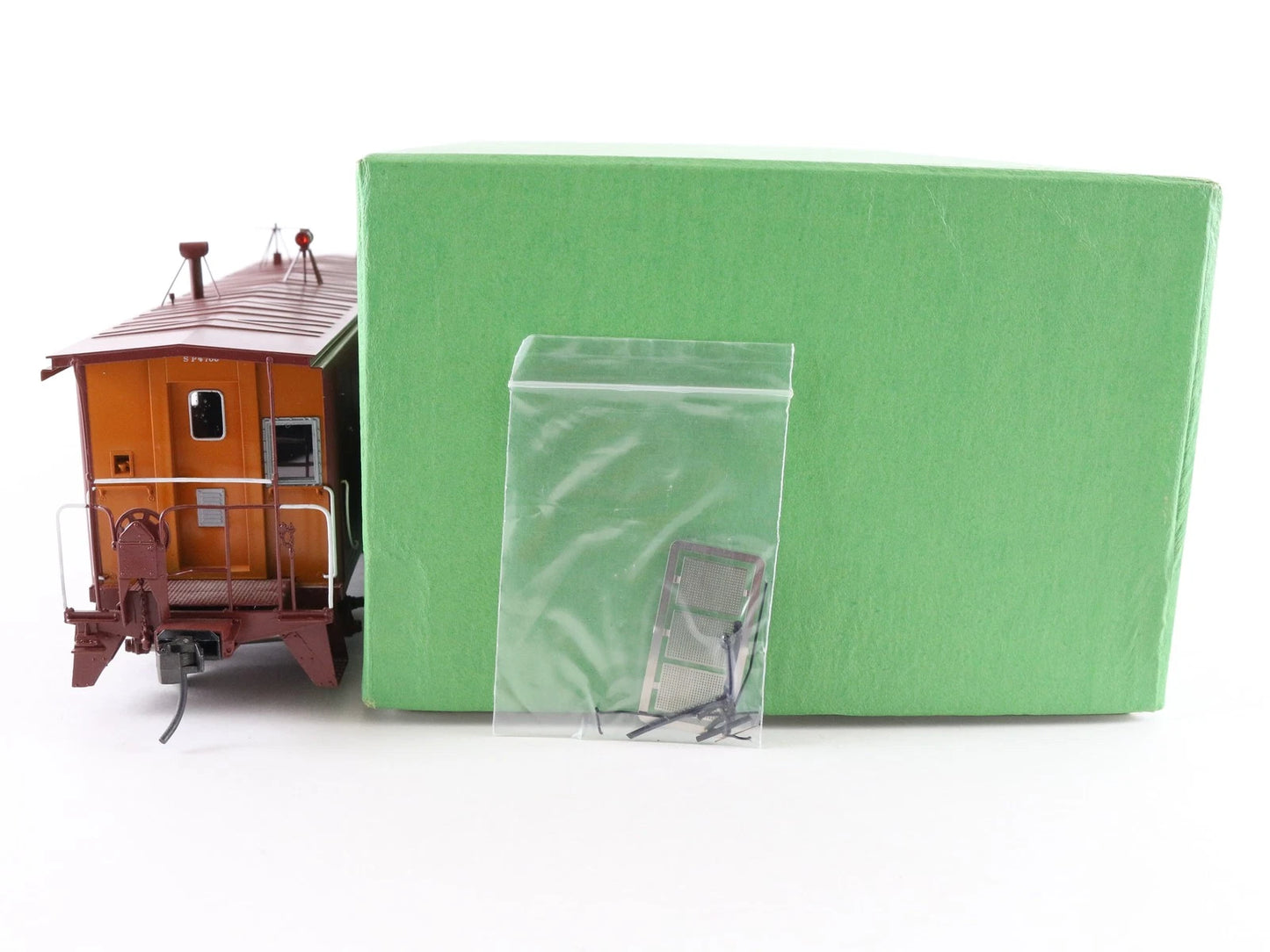 Overland O Scale Southern Pacific Sp 4700 C50-9 Bay Window Caboose Brass Train