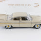 1958 Plymouth Fury Hardtop Buckskin Beige Danbury Mint 1:24 Diecast Model