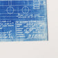 Milwaukee Electric Plan & Elevation Cars 1137-1141 Trolley Blueprint 1927 11"