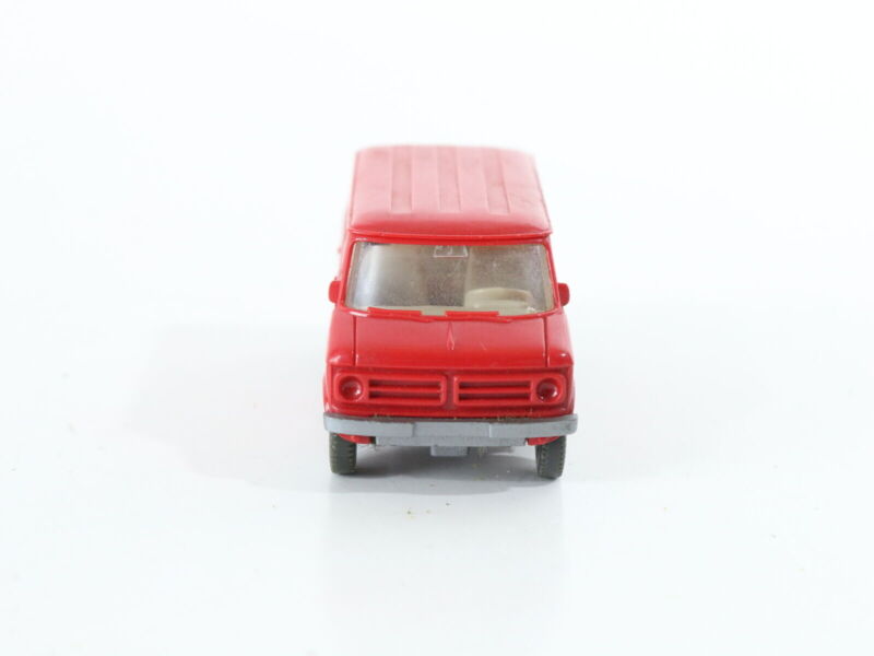 Red Delivery Van Vintage Wiking 1:87 HO West Berlin