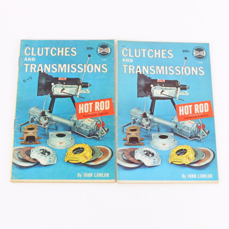 Lot Of 2 Clutches & Transmissions Lawlor Spotlite 521 Hot Rod Magazines 1962