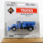 International Blue Slowplow Truck Boley HO 1:87 Diecast Model Vehicle 4114