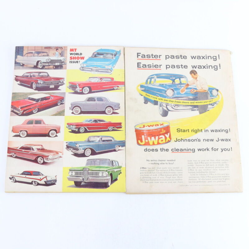 Lot Of 5 Motor Trend Aug 1957 Jan 1959 July Aug 1962 Oct 1964 Car Magazines