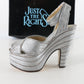 Just The Right Shoe Silver Cloud Pump Raine Willitts Resin Shoe 25007