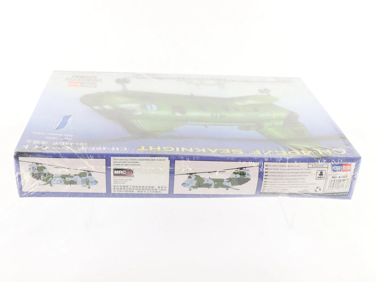 CH-46E/F Seaknight Helicopter Boeing Vertol Hobbyboss 1:72 87223 Sealed Kit