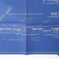 CMStP & PRR Milwaukee Flat Car Stencil D-5575 1937 Train Blueprint 18