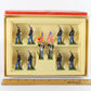 USMC National Flag & Marine Corp Standard Set Of 10 Britains 1:32 7303 Metal
