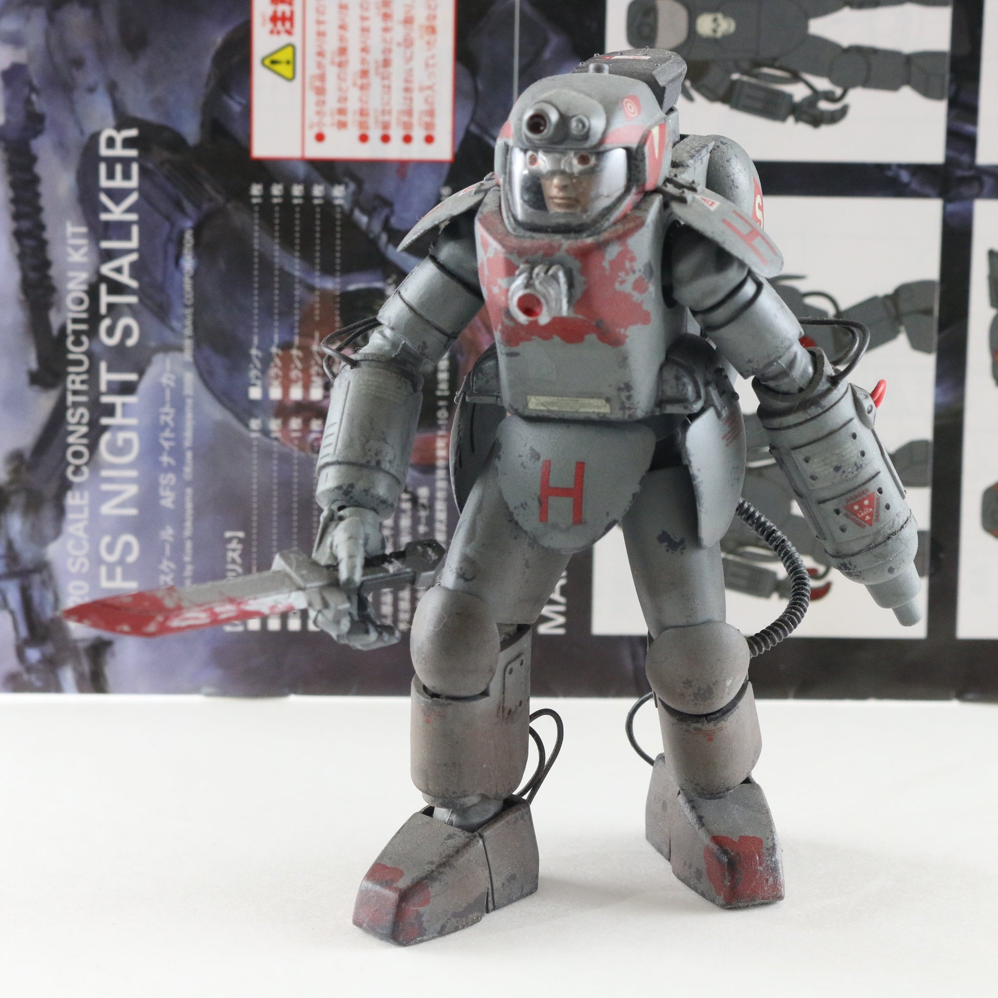 Maschinen Krieger Ma.k. Zbv3000 AFS Night Stalker 1:20 Built  SCI-FI