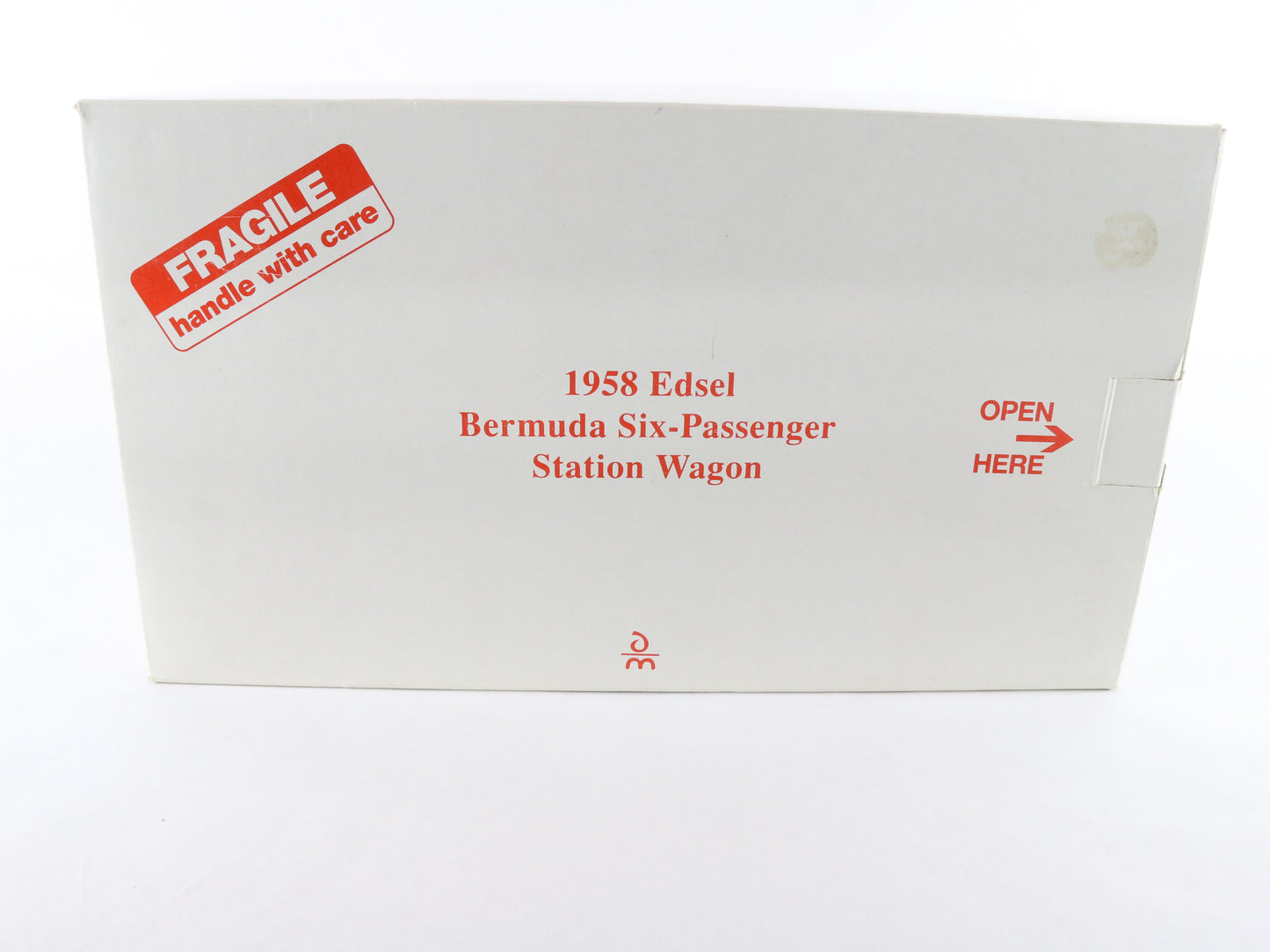 1958 Edsel Bermuda Six-Passenger Station Wagon Orange Danbury Mint 1:24 Diecast