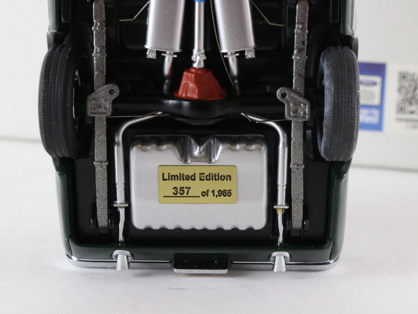 1965 Ford Mustang GT 2+2 Green Danbury Mint 1:24 Diecast Model 357/1965