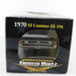 1970 Chevy El Camino Ss396 Black American Muscle Truckin ERTL 1:18 LE Of 5000