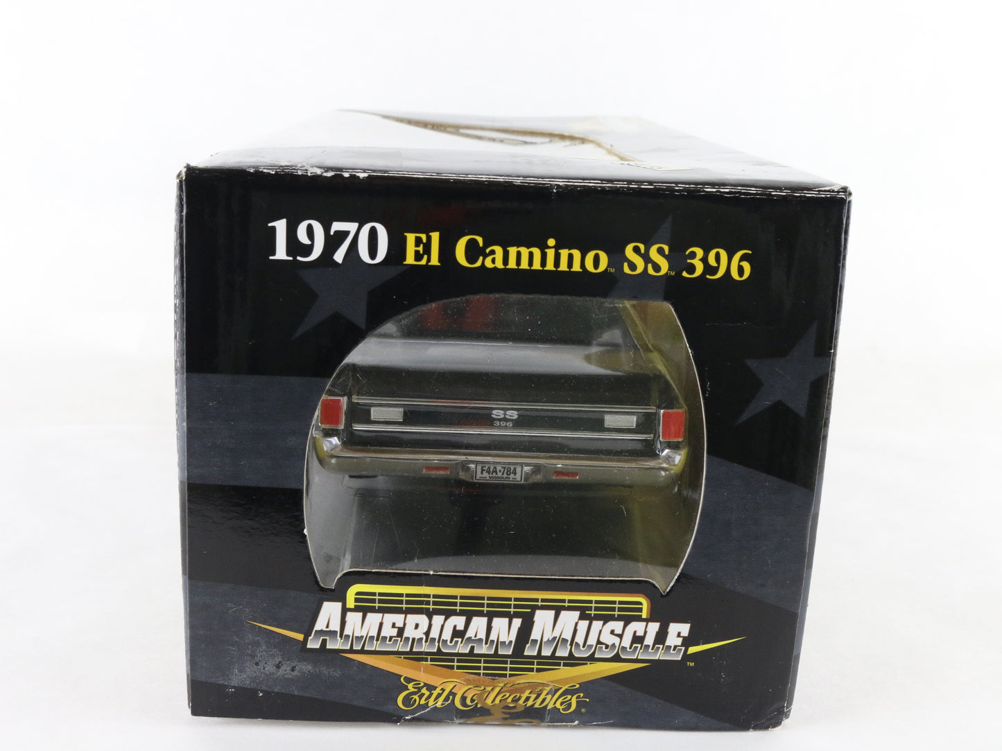 1970 Chevy El Camino Ss396 Black American Muscle Truckin ERTL 1:18 LE Of 5000