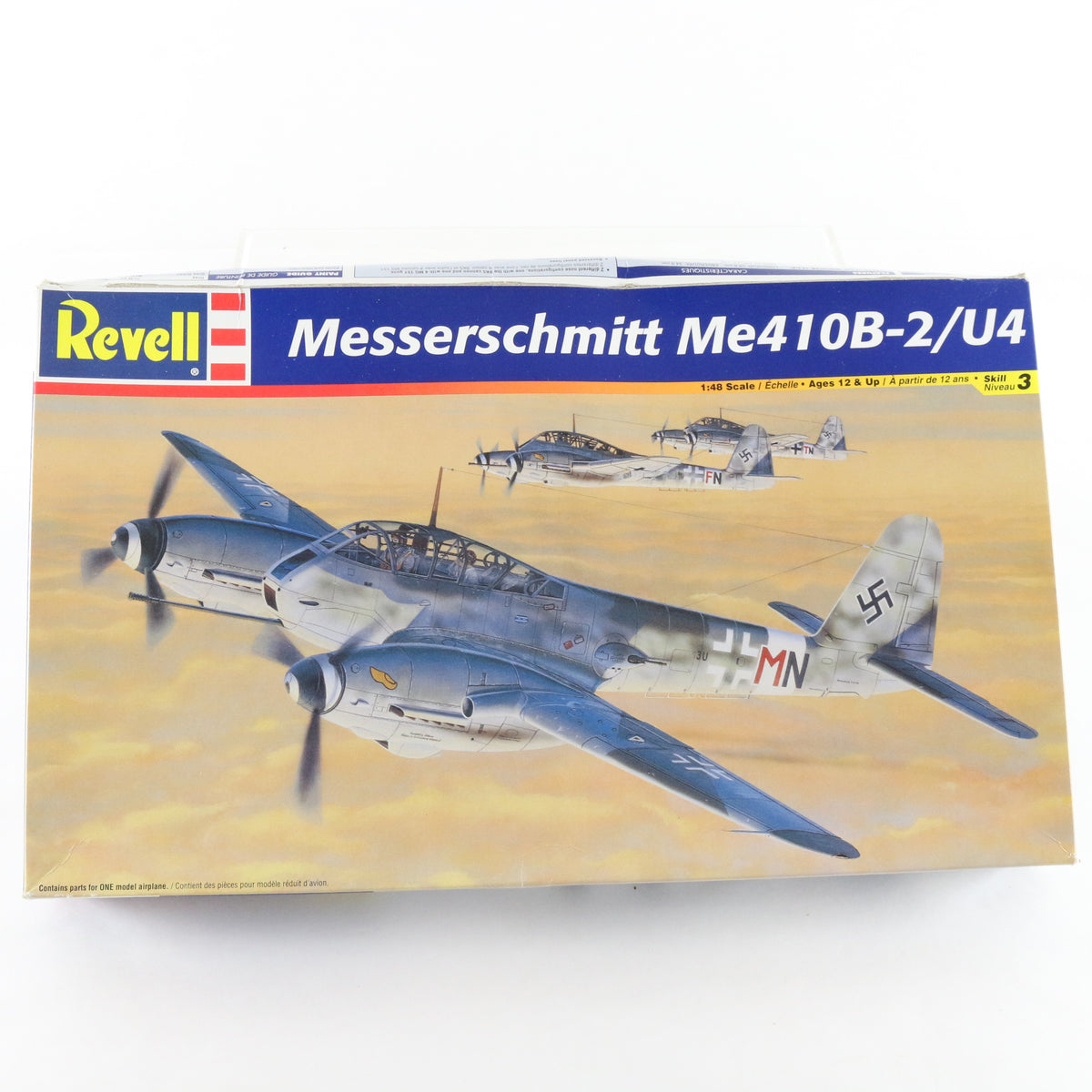 Messerschmitt ME410B-2/U4 German Heavy Bomber Revell 1:48 Model Kit 85-5841