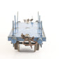 Unnumbered Blue Flat Car W/ Stakes Prewar Hornby Meccano O Model Train vintage stake flat wagon for cargo