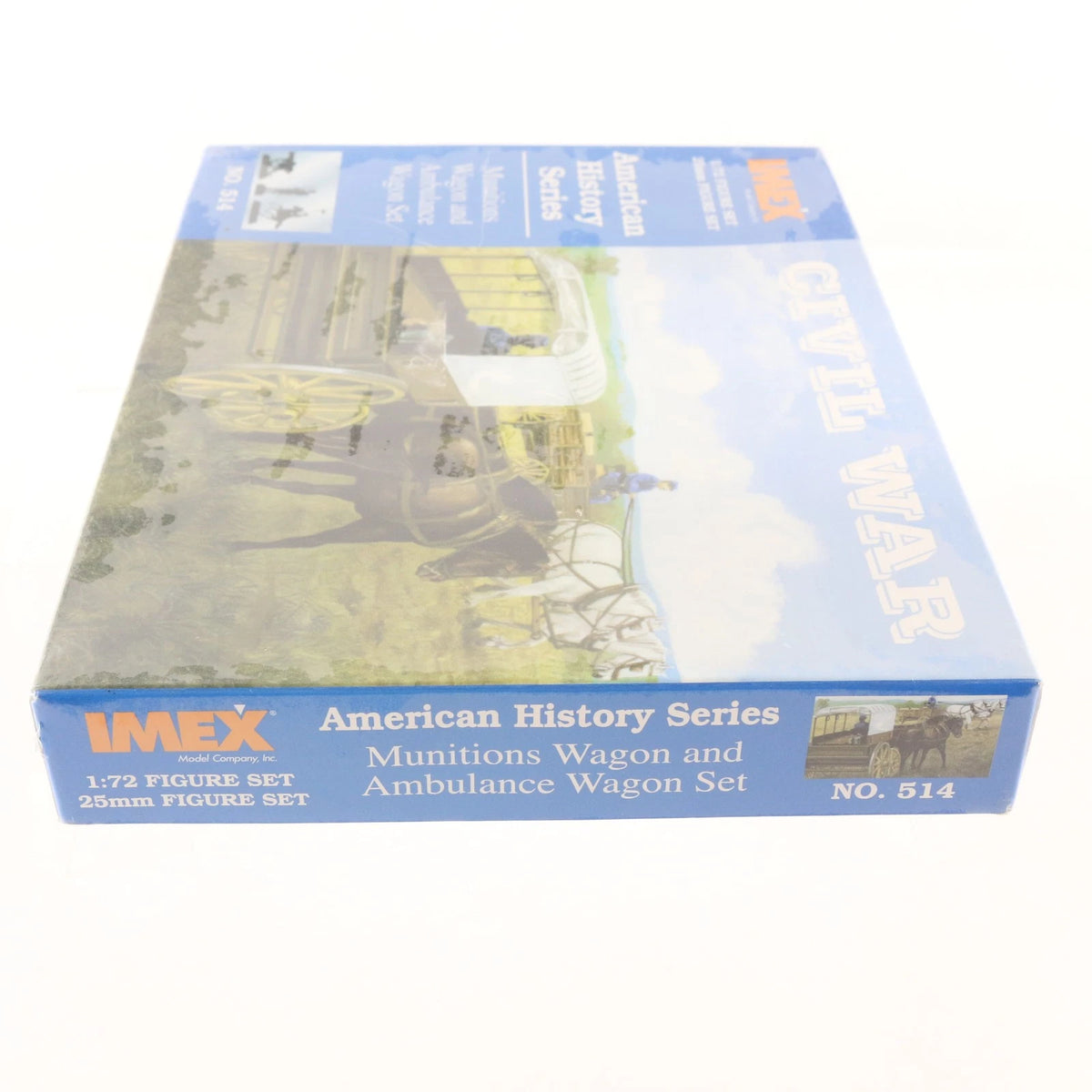Munitions Wagon & Ambulance Set American History Civil War IMEX 1:72 514 Sealed