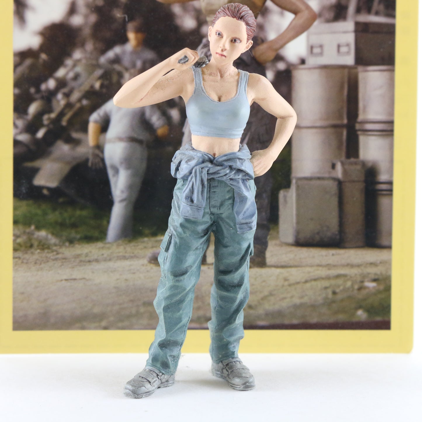 Ma.k Zbv3000 Engineering (a) Female Mechanic Series 3 1:20 Custom  
