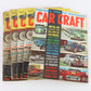 Lot Of 5 Car Craft Karts Karting October & July 1960 Vintage Car Magazines