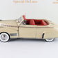 1941 Chevrolet Special Deluxe Tan Red Convertible Danbury Mint 1:24 Diecast