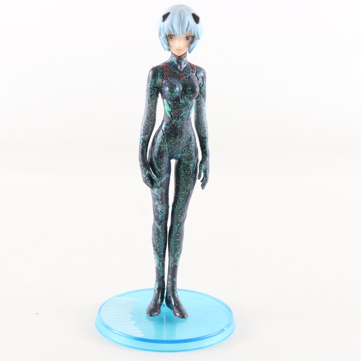 Rei Ayanami Neon Genesis Evangelion Plugsuit Bandai Custom Painted + Stand