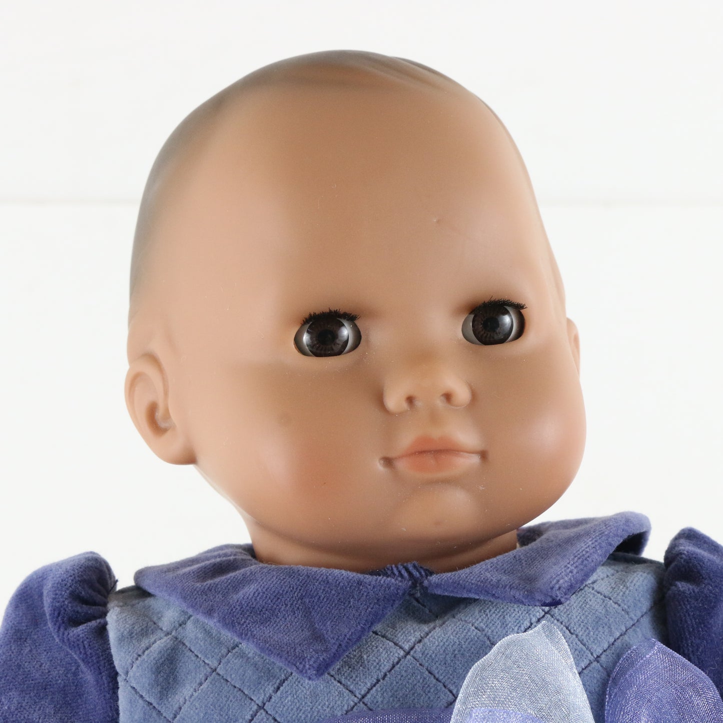 Pleasant Company 14 American Girl Large 15" Vinyl Doll Blue Dress