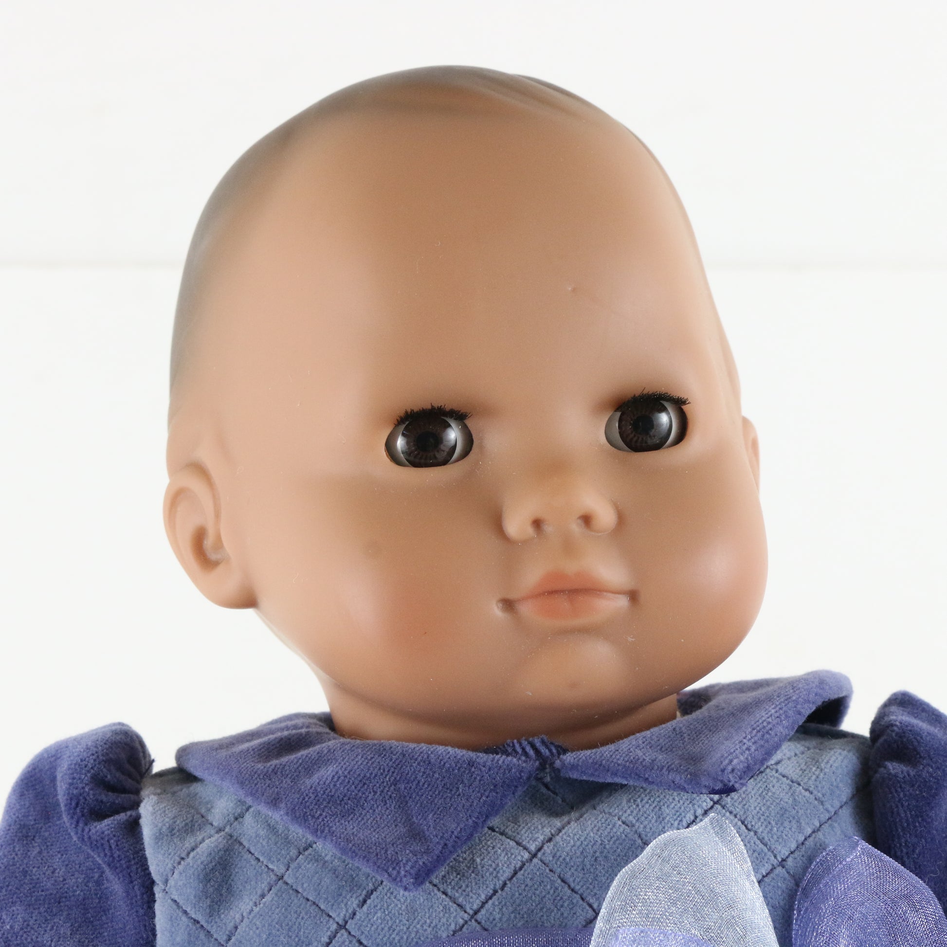 Pleasant Company 14 American Girl Large 15" Vinyl Doll Blue Dress